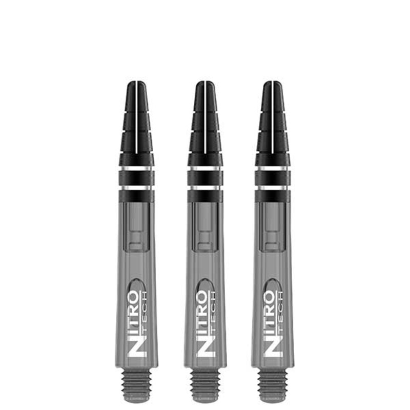 RED DRAGON – Nitrotech Composite Dart Shafts – 36mm Short Grey