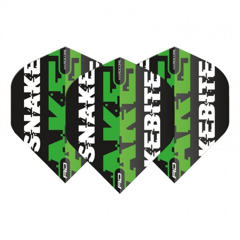 Red Dragon Peter Wright Snakebite Text Flights – Green