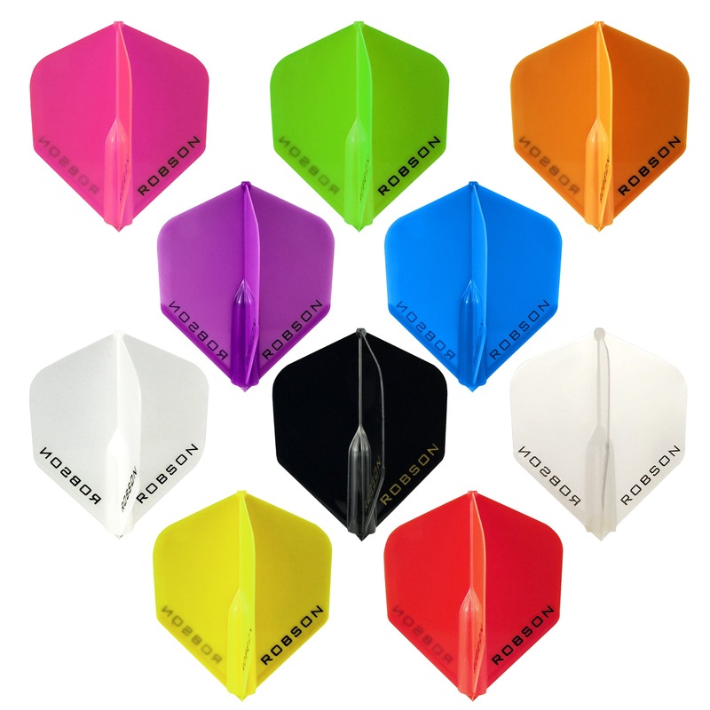 ROBSON – Plus Dart Flights – Universal Fit STANDARD Locked Shape