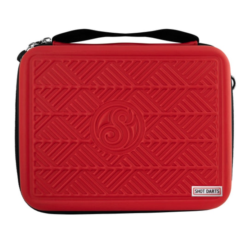 SHOT – MEGA Tactical Dart Case – Holds 4 Dart Sets – RED