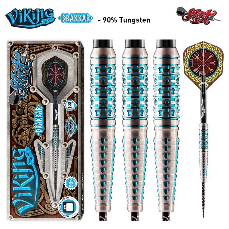 SHOT Viking Drakkar Darts – 90% Tungsten – 25g
