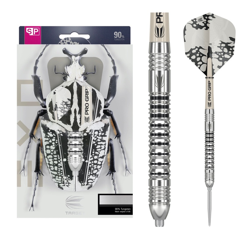 TARGET – EXO SP03 Steel Tip Darts – 90% Tungsten – 21g