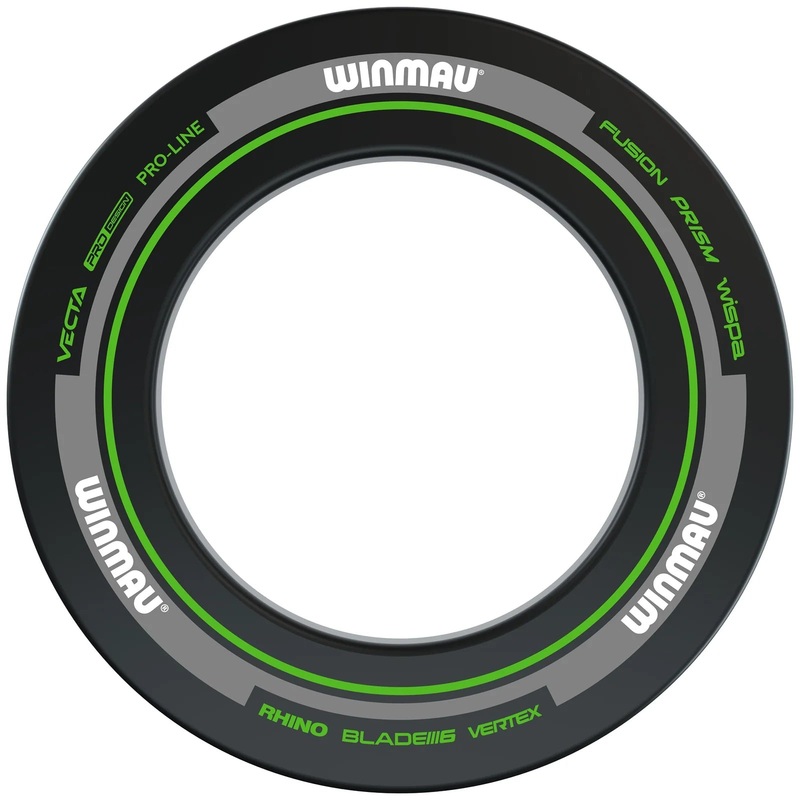 WINMAU – Advance DARTBOARD SURROUND – BLACK and GREEN