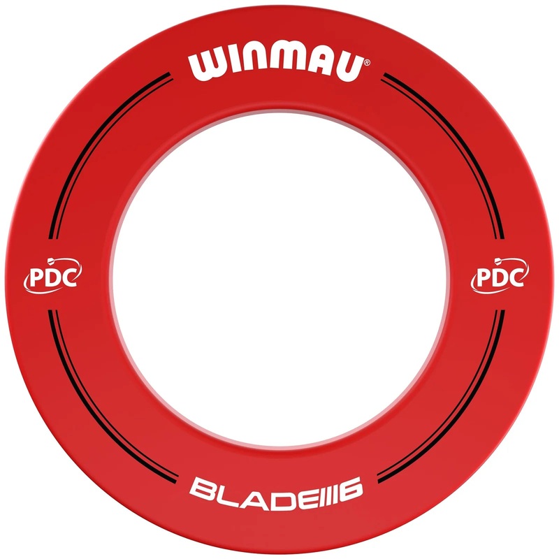 WINMAU – PDC DARTBOARD SURROUND – RED