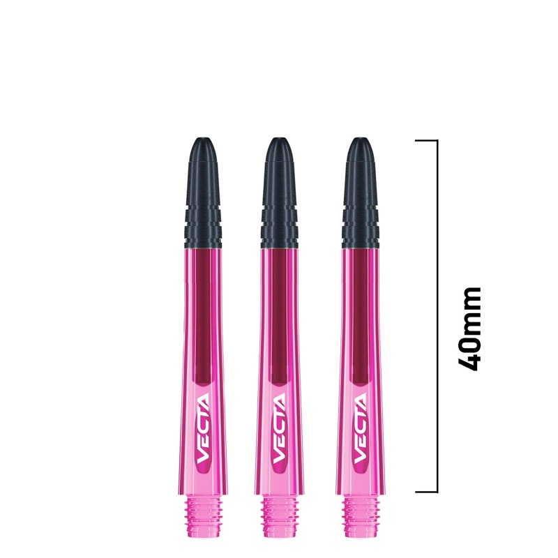 WINMAU – Vecta Composite Dart Shafts – Medium Pink