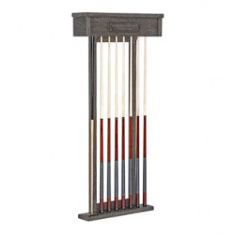 Birmingham Pool Cue Wall Rack by Brunswick – Holds 8 Cues