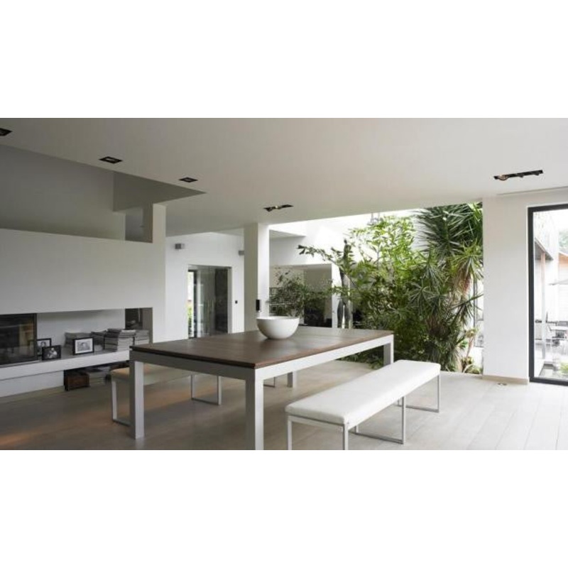Fusion ~ Grey Powder Coated Table 7′