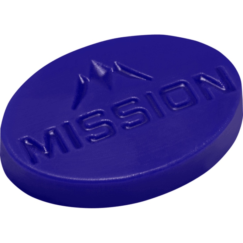 MISSION Dart Grip Wax – Coloured & Scented – Blue Blueberry