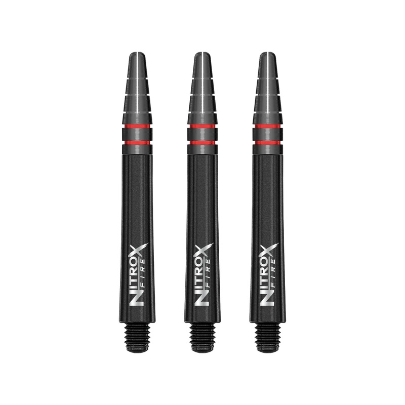 RED DRAGON – Nitro X FIRE Composite Dart Shafts – 42mm Medium