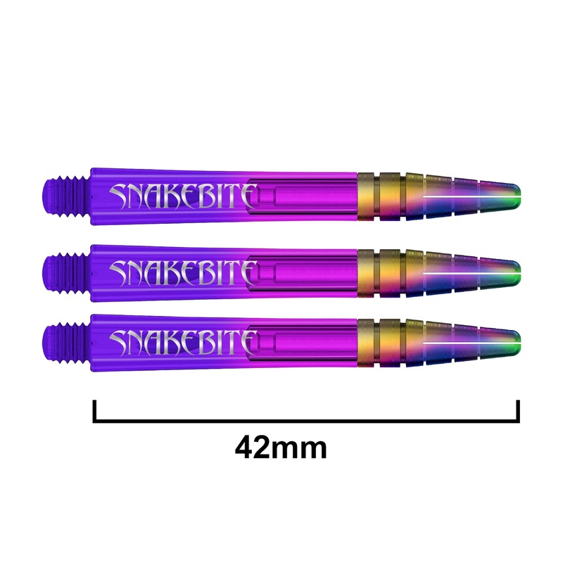 RED DRAGON – Peter Wright “Snakebite” Purple Ionic Nitrotech Shafts – Medium