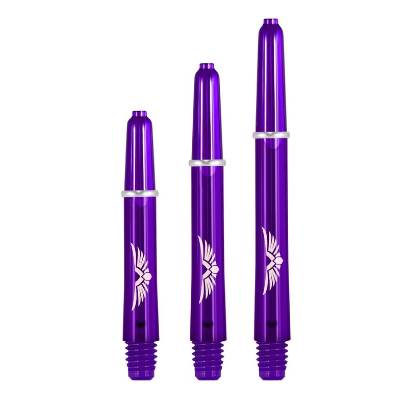 SHOT –  Eagle Claw Dart Shafts – CLEAR PURPLE