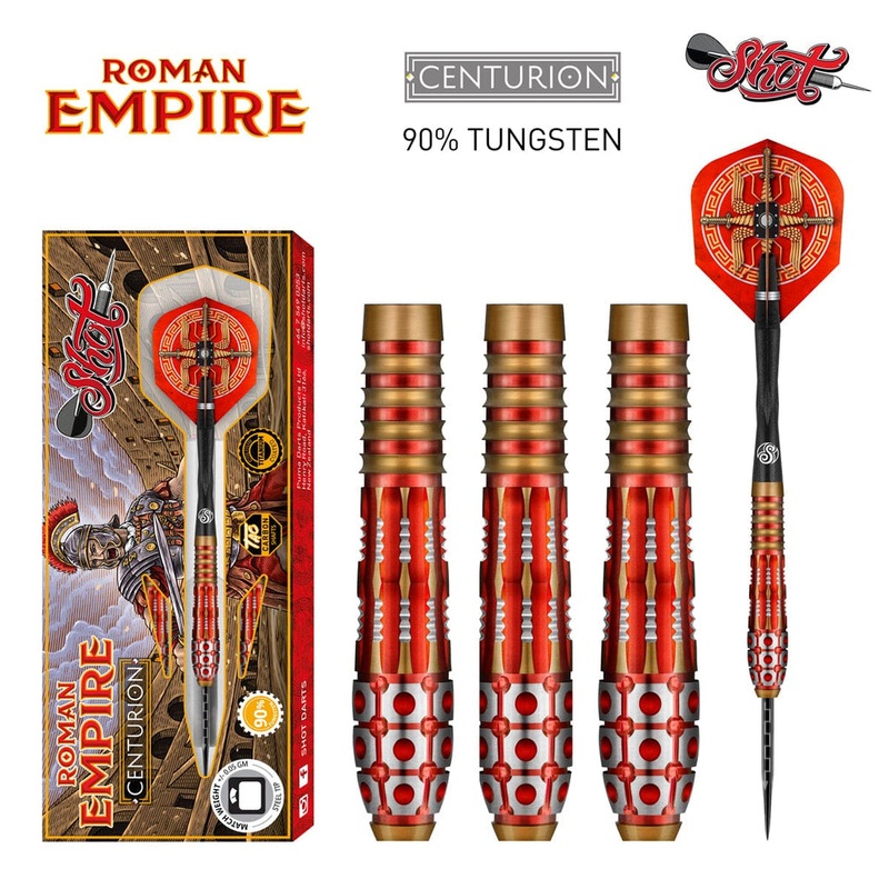 SHOT – Roman Empire Centurion – 90% Tungsten Darts – 24g
