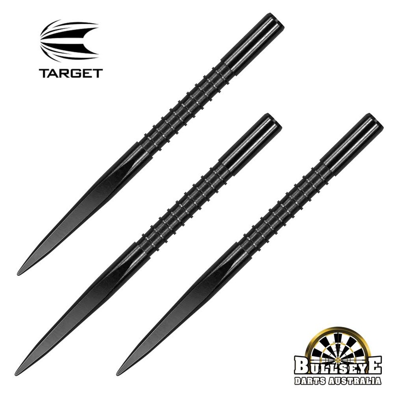 Target 36mm Fire Edge Points – Black Nickel Grooved