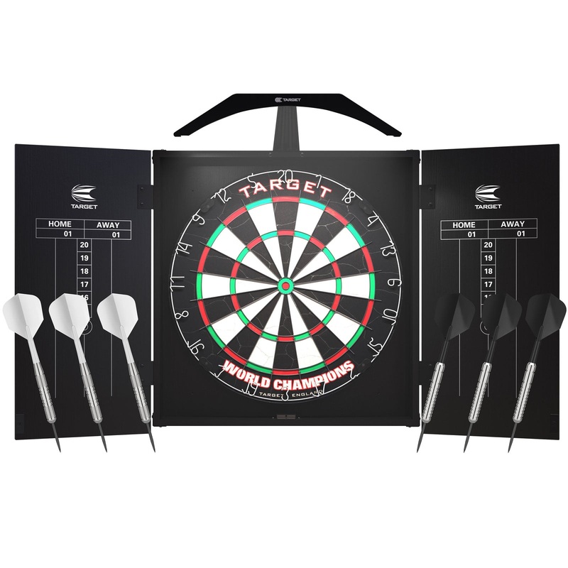 TARGET – ARC Dartboard Cabinet and Lighting Set