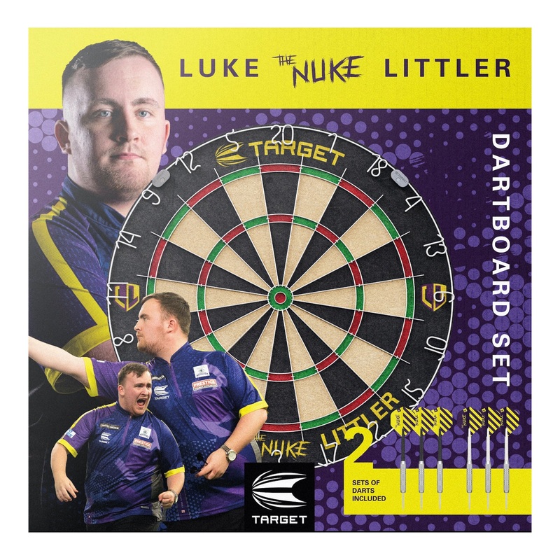 TARGET – Luke ‘The Nuke’ Littler Dartboard Set