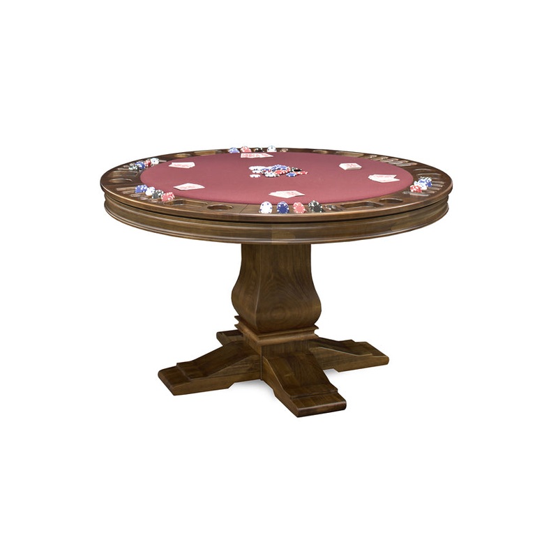 CALIFORNIA HOUSE “HILLSBOROUGH” REVERSIBLE TOP GAME TABLE