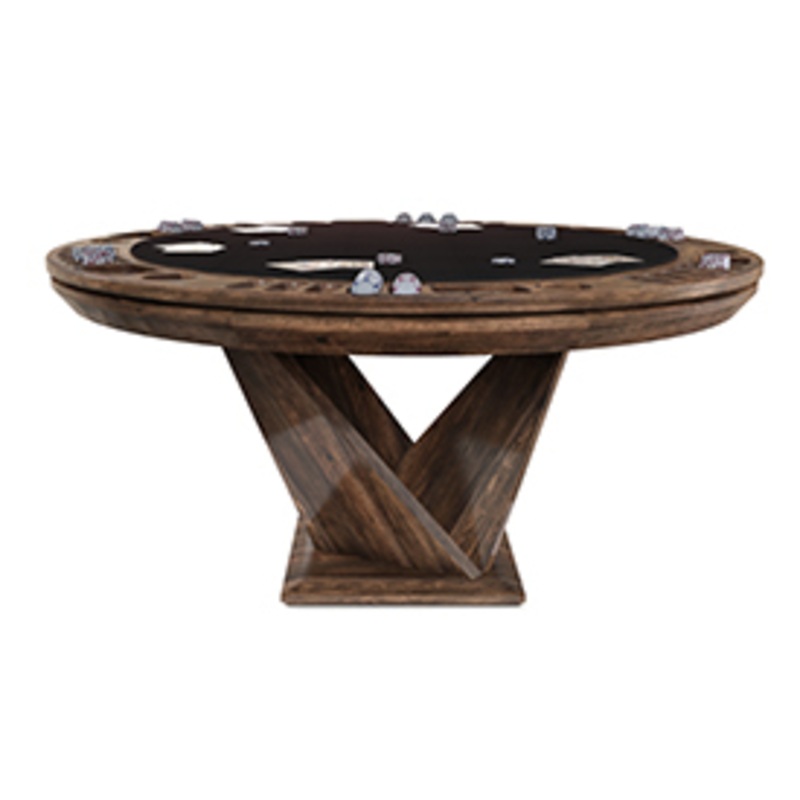 California House “ORIGAMI” Reversible Top Game Table