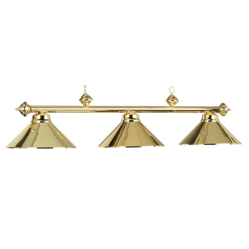 RAM 54″ 3 Light Billiard Light – Polished Brass