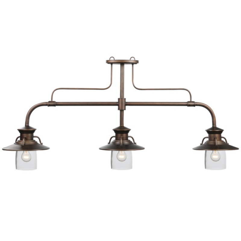 RAM 60″ EDI-B60 3 Shade Pool Table Lamp