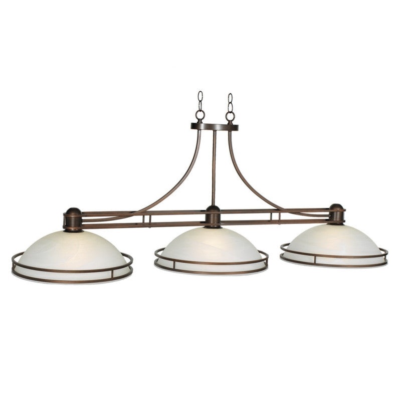 RAM Cosmopolitan – 56″ 3 Light Billiard light – Bronze