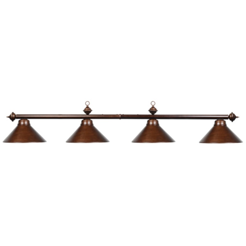 RAM PR78 CAP 78″ 4 Shade Pool Table Lamp