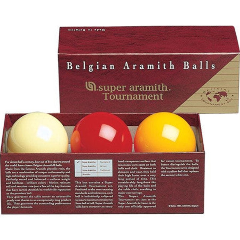 Super Aramith Tournament Carom Ball Set