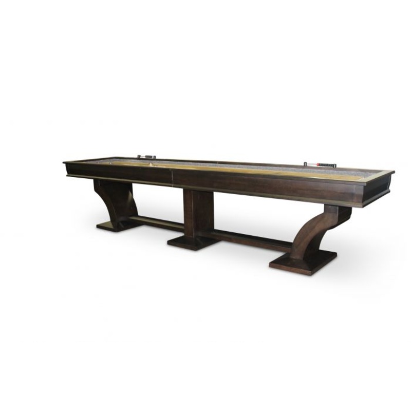 The “PAXTON” Shuffleboard Table by Plank and Hide