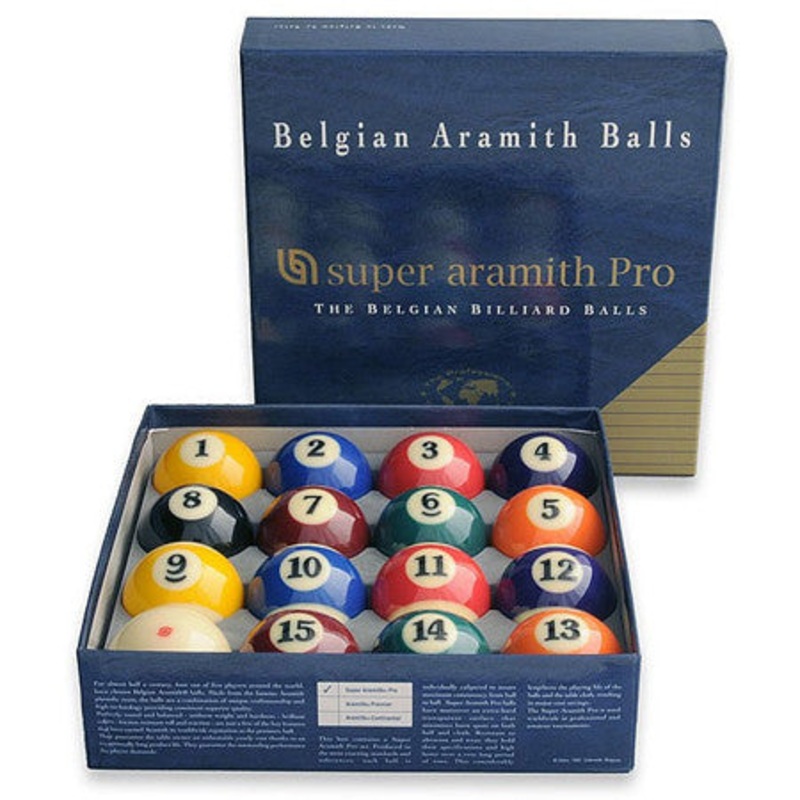 Super Aramith PRO Belgian Billiard Balls