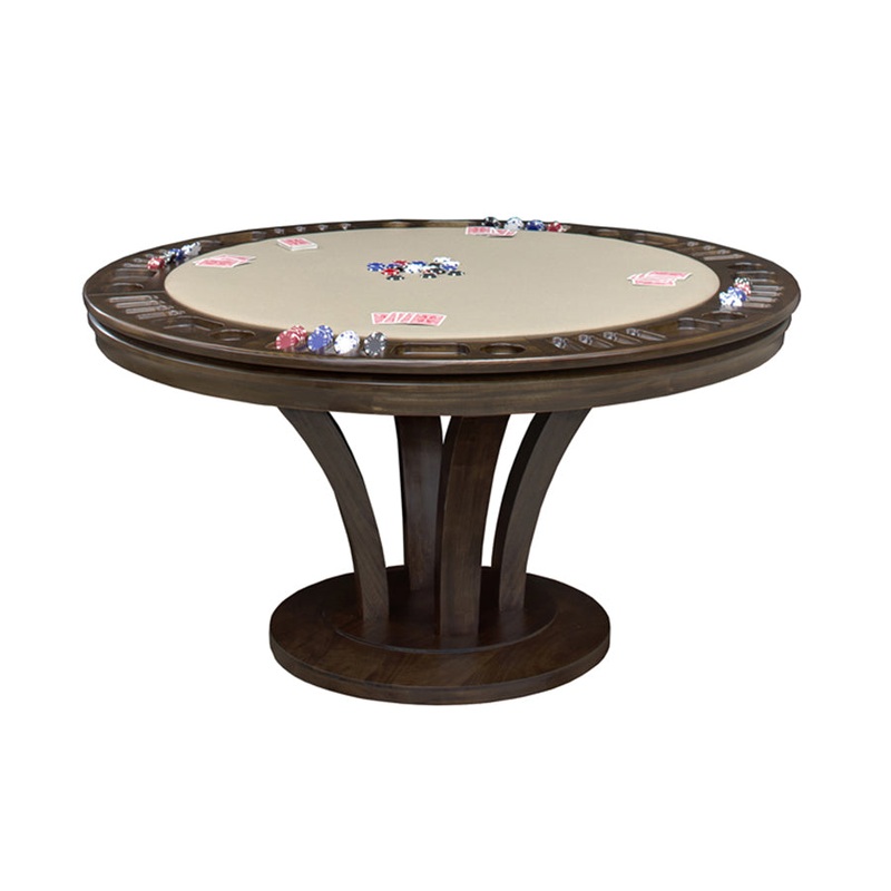CALIFORNIA HOUSE “VENICE” REVERSIBLE TOP GAME TABLE