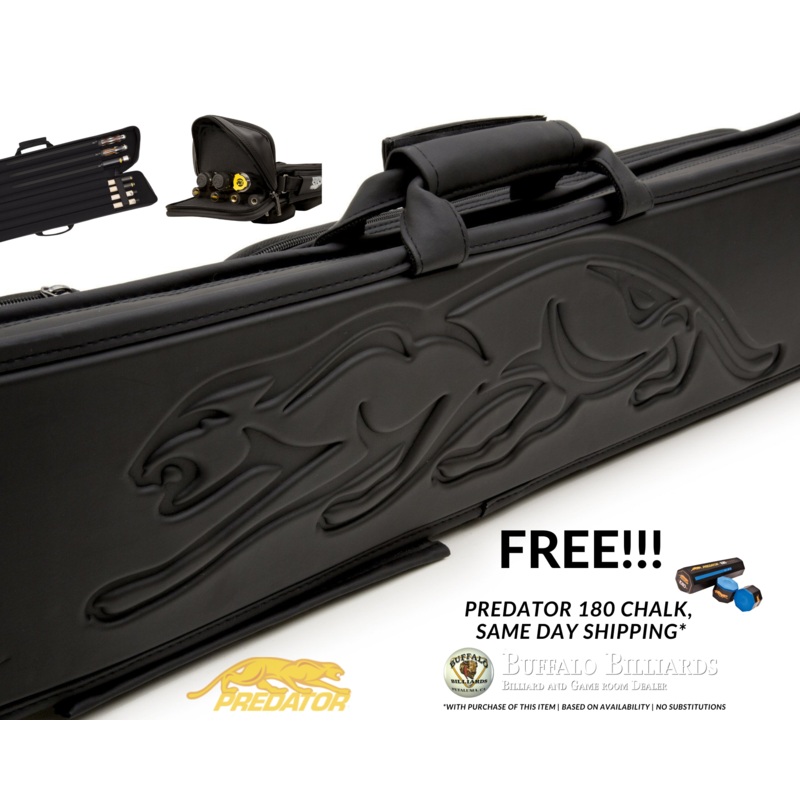 Predator Sport 3×4 Soft Black Pool Cue Case