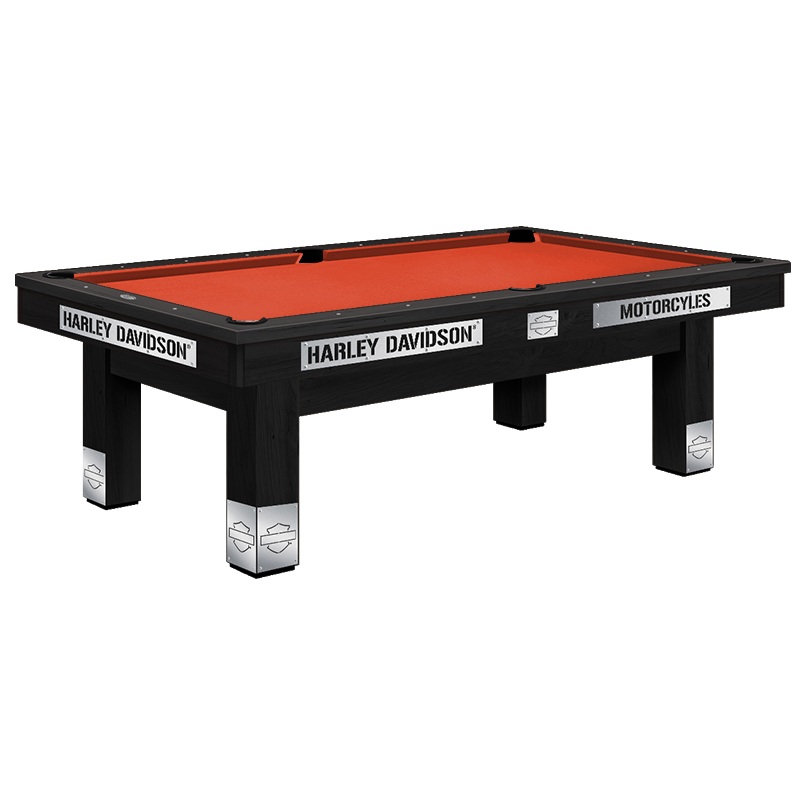 The HARLEY DAVIDSON MAPLE Pool Table by Olhausen