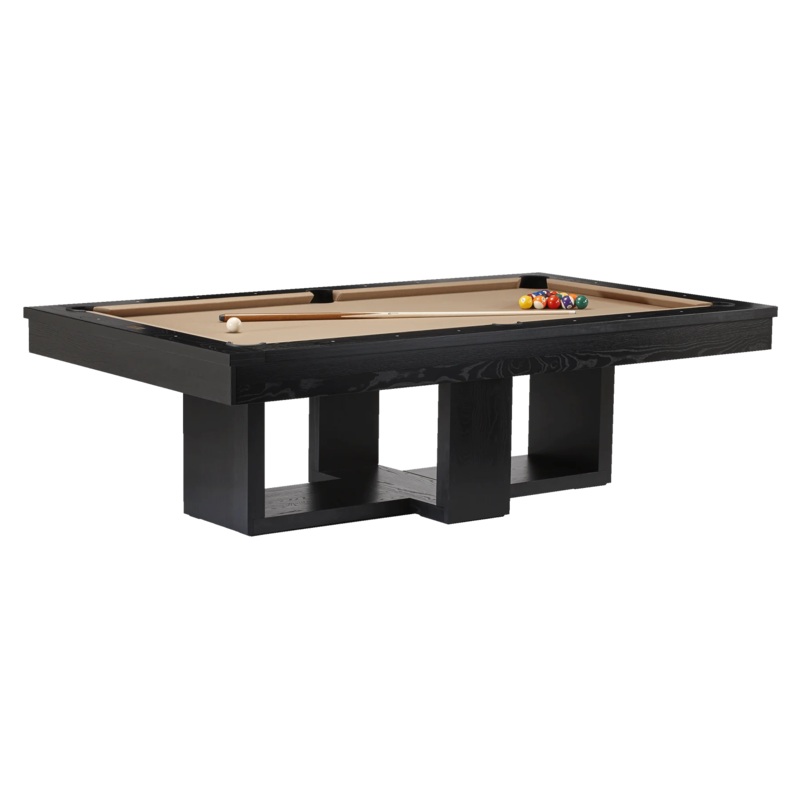 The “Mohave” 8ft Pool Table in Ebony by American Heritage