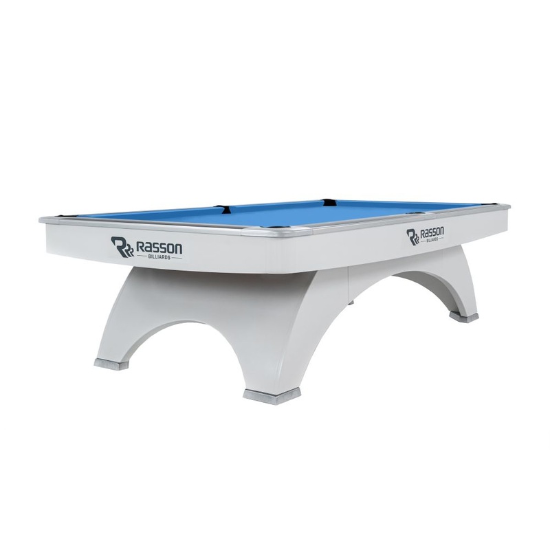 The “OX” White Pool Table by Rasson