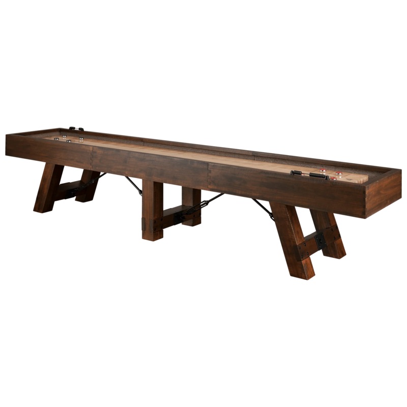 The “Savannah” Shuffleboard Table in Sable by American Heritage