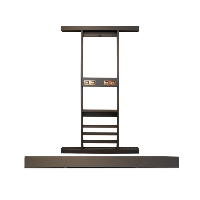 The West End Deluxe Cue Rack #763 by Olhausen