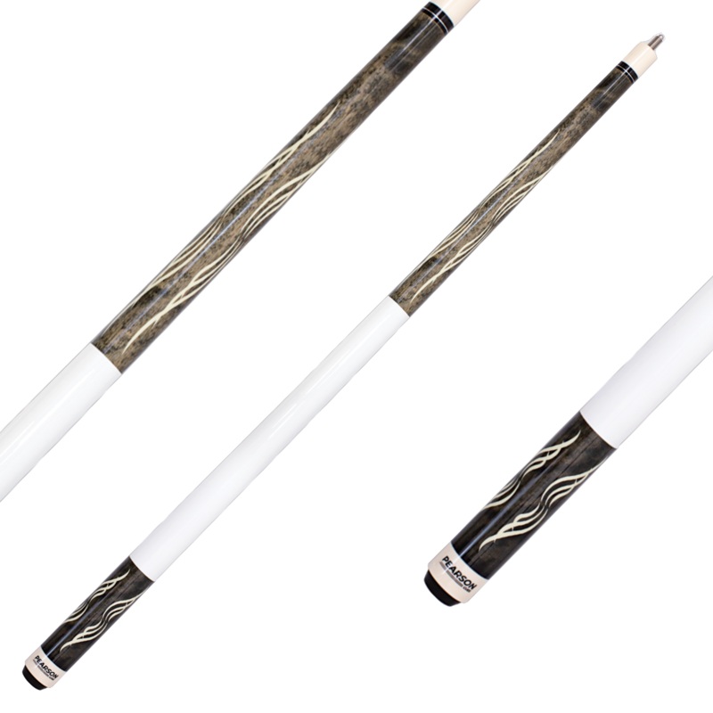 Pearson PK Carbon Clear Cue Grey with White Handle – IN STOCK