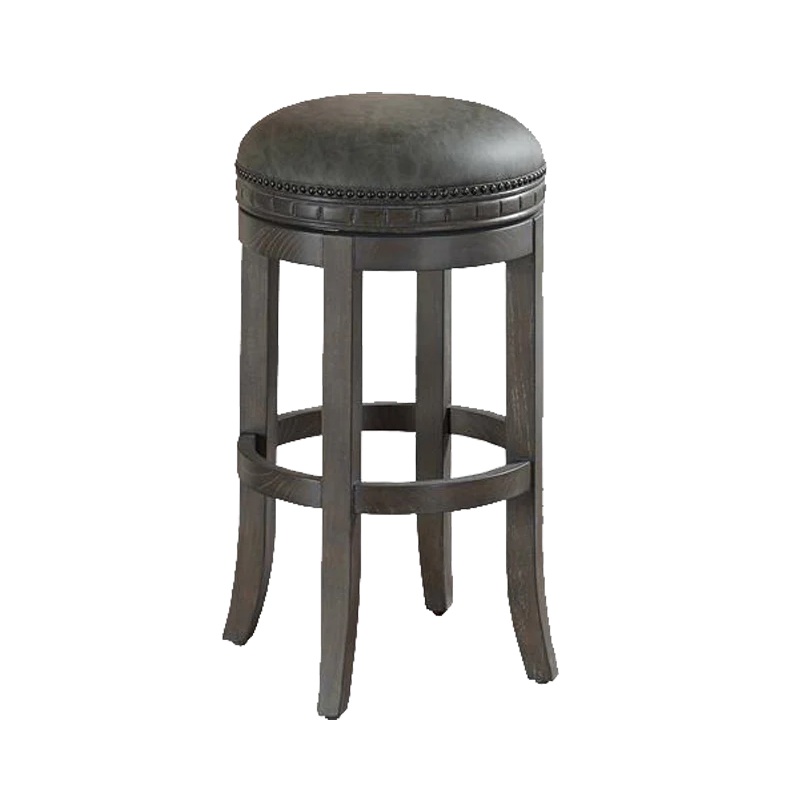 “Sonoma” Bar Stool in Charcoal by American Heritage