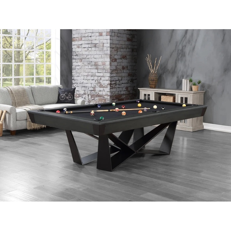 The “Alton” Pool Table in Smoke by Imperial
