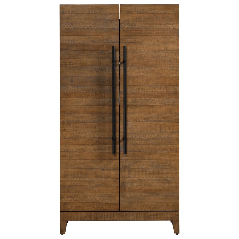 The “Braxton” Wine Cabinet in Reclaimed Wood by American Heritage