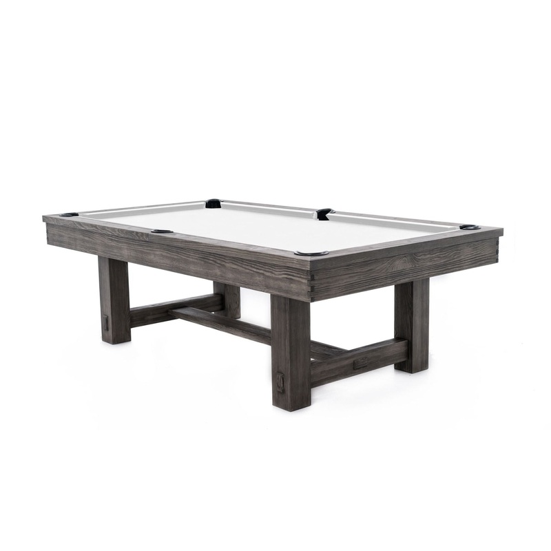 The “Hamilton” 8ft Pool Table by Plank and Hide