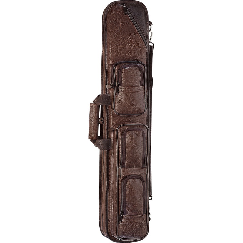Lucasi LC5 Brown  4 x 8 Pool Cue Case