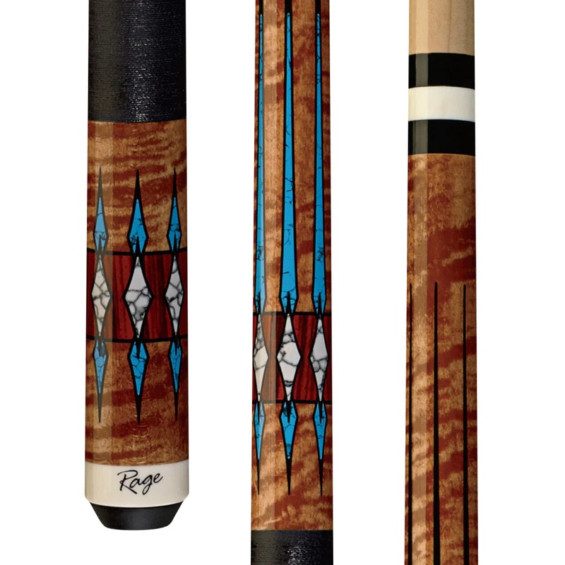 Rage RG208 Turquoise Love Pool Cue