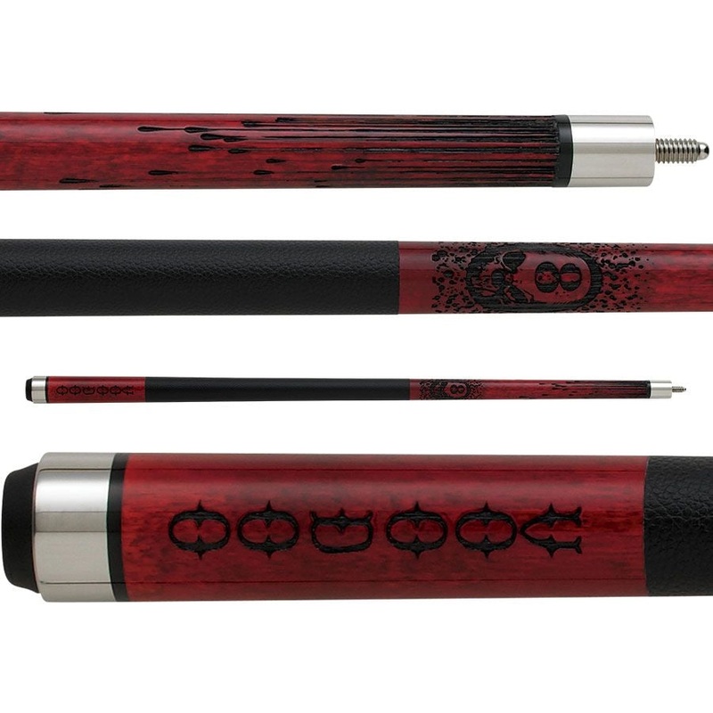 Voodoo VOD22 Pool Cue – Black Magic