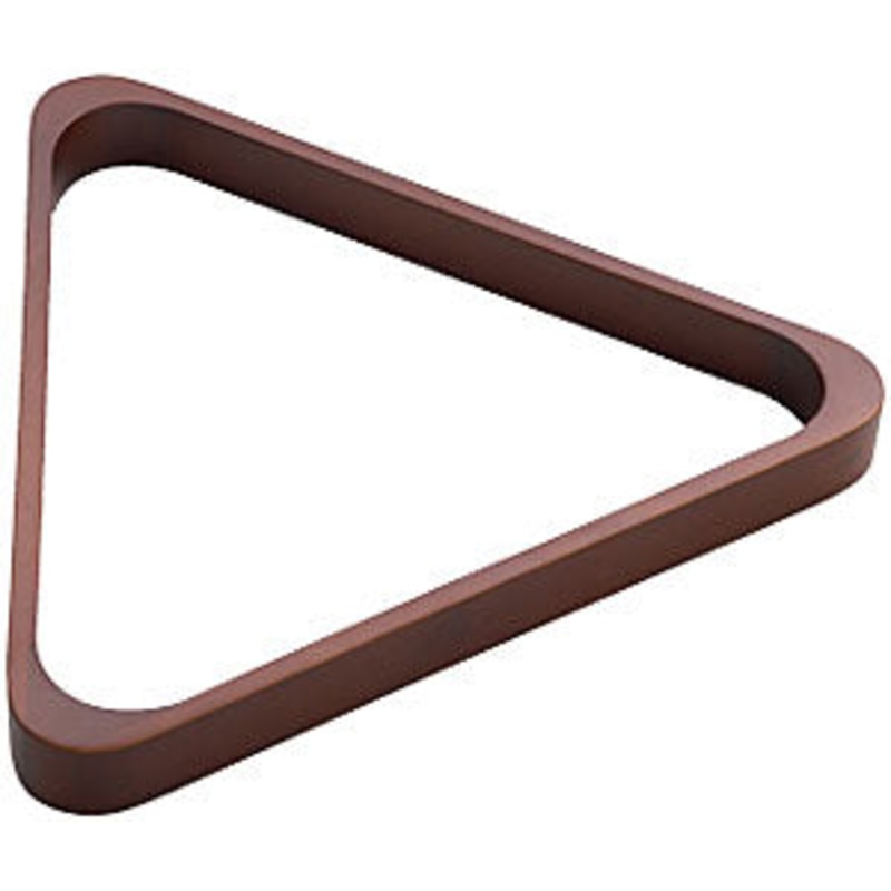 8 Ball Wood Triangle – Chocolate
