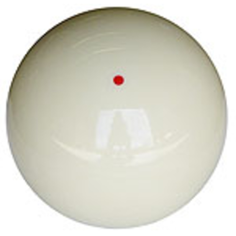 Dynamo Aramith Red Dot Cue Ball – 2 1/4 Inch Diameter
