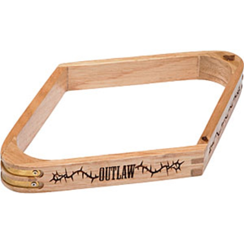Outlaw Branded 9 Ball Rack
