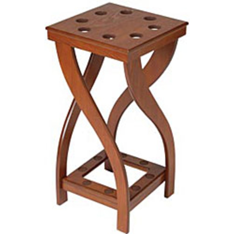Cuestix Honey Floor Rack, Holds 8 Cues 24″ High x 12″ Wide x 12″ Deep