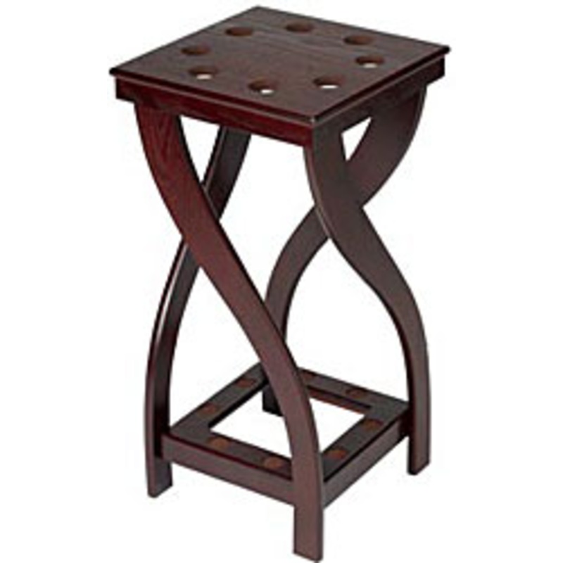 Cuestix Wine Floor Rack, Holds 8 Cues 24″ High x 12″ Wide x 12″ Deep