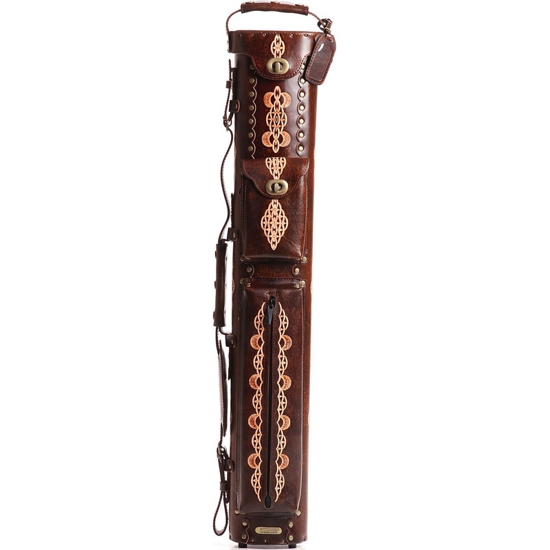 Instroke Case: Saddle Series – D03 Dark Brown Hand Painted
