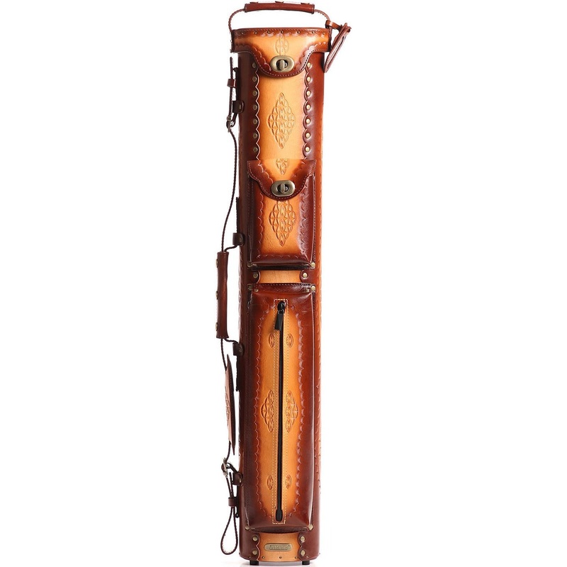 Instroke Case: Saddle Series – D04 Dark Brown Air Brushed